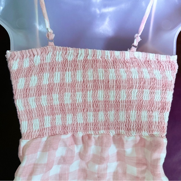 Gingham- Mini Dress - Picture 2 of 5